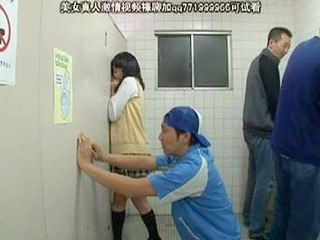 Japan Porn: Nippon Teen Gets Fucked by Toilet Cleaner for Revenge