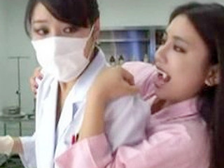 Fucking Nippon Vampiric Lesbian Hospital Threesome Porn