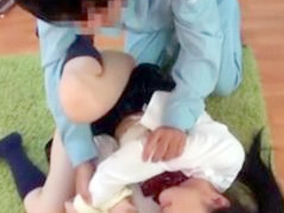 Wild Cable Guy Banging Nippon Teen Girl for Late Night XXX Fuck Session