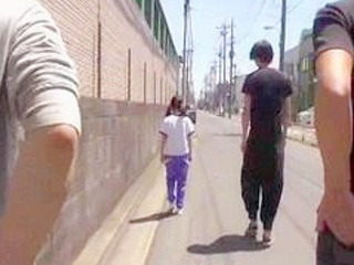 Young Girl's Sexual Desires Explode while Abandoned in Dangerous Area